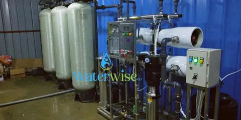 Industrial reverse osmosis treatment plant installation
